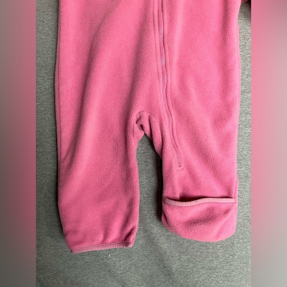 Columbia bunting suit / Fleece full body suit - Size 12 months w/ cute hood - Picture 8 of 10